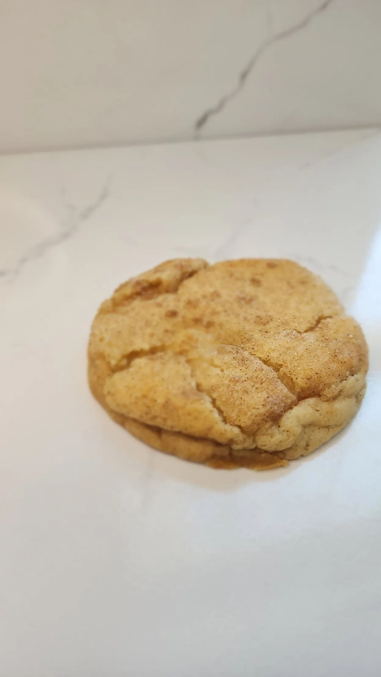 The Velvet Whisk cinnamon-sugar snickerdoodle cookie