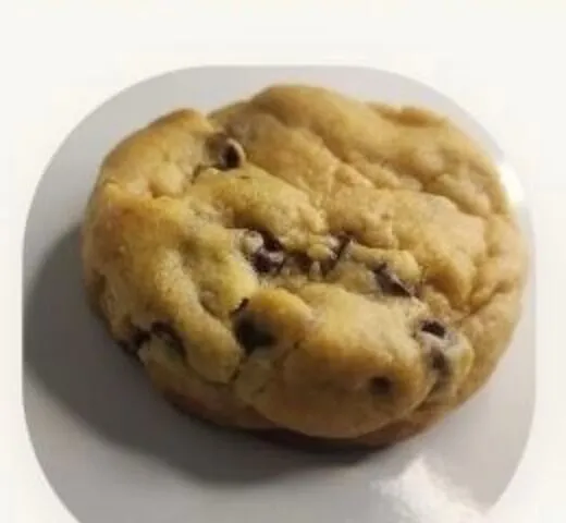 The Velvet Whisk chocolate chip cookie, made by Rita
